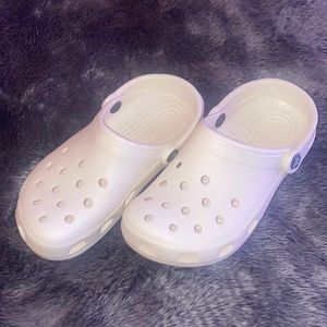 White Crocs